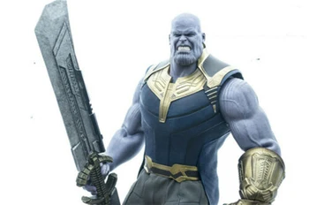 METAL KNIGHT 1/6 Thanos cu două tăișuri Lamă de cuțit Soldat Figura Scena Accesoriu Model de 12 inch de Acțiune Figura