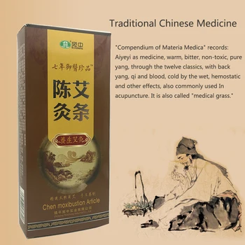 Șapte Ani Moxa Rola Chineză Pur Mox Role Stick Role Moxibustion Pelin Moxa Artemisia Acupunctura, Terapie De Masaj