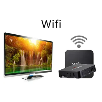 Wechip 4k cu Android TV Box 7.1 RK3228 Amlogic S905W 2G16G HD 3D 2.4 G WiFi Brasil Google Play Youtub Media Player, Set Top Box