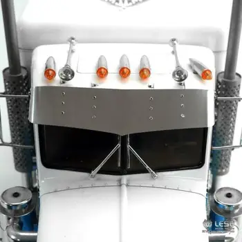 LESU Metal Vizorul Piese pentru RC 1/14 DIY Tmy King Hauler Tractor Camion de Model TH13088