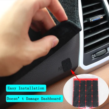 Pentru Subaru XV 2018 2019 2020 wrx sti tabloul de Bord pad acoperire de protecție solară pad protectie UV mat volan pe Dreapta