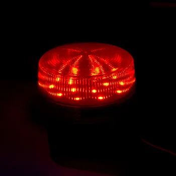 Cu fir Sirena Stroboscop 12V 24V 220V Semnal de Avertizare Lumina Flash, Sirena Lampă cu LED-uri Evidenția Lampă de Alarmă pentru Sisteme de Alarmă de Securitate Acasă
