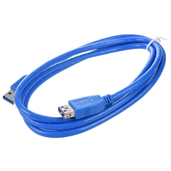 1,5 m/5 ft USB 3.0 de sex Masculin la Feminin Extensia de Date Cablu de Sincronizare Cablu de 5Gbps