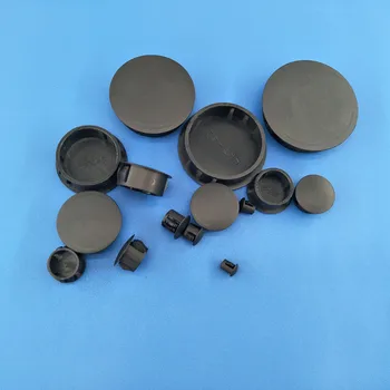 50pcs STK 13mm-19mm diametru alb-negru nailon hole plug dop de plastic buton plug