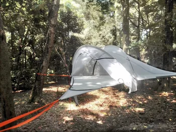 3-4 persoane în aer liber Camping Cort Hamac Plase de Țânțari Hamac Suspensie Cort Vacant Copac Agățat de Camping Aer Copac Cort