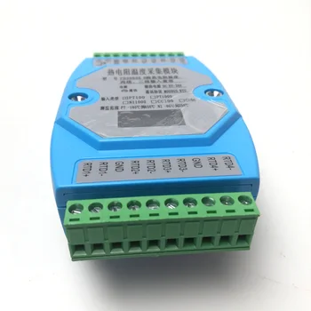 6 modul OLED PT100 PT1000 temperatura de module de achizitie de temperatură transmițător MODBUS RTU