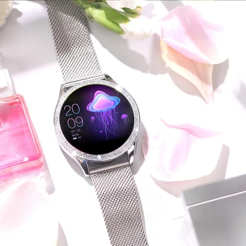 Brățară inteligent Femei Rata de Inima IP68 Impermeabil Bluetooth Smart Band Memento Apel Tracker de Fitness Feminin Smartwatch Android