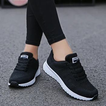 Adidași De Moda Pentru Femei Dantelă Sus Pantofii De Alergat Sport Ușor, Respirabil, Moale, Confortabil Pantofi De Tenis