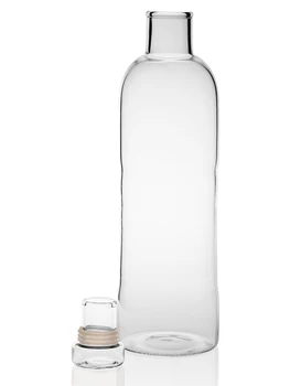 Sticlă de Apă Cu Protecție Geantă de Călătorie Drinkware Portabil Moda Sticlă Transparentă Sport Sticle de Apa de 500 ml, 1000ML