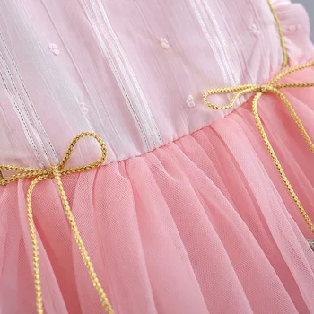 Fete Rochie Casual 2021 Noua Moda De Vara Copii Petrecere De Nunta Costume Copilul Sleevless Haine Pentru Sugari Rochii De Drăguț
