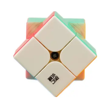 YJ Yupo 2x2 Magnetica magic cube Yongjun yupo 2x2x2 M Magnetice Teaser Creier jucarii Educative pentru copii neo cube puzzle-uri
