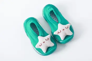 2019 Fund Moale Confortabil anti-alunecare Copil Primul Copil de Pietoni Infant Toddler șosete Băieți Fete Casual Pantofi ochiurilor de Plasă