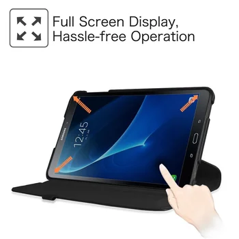 Pentru Samsung Galaxy Tab 10.1 Caz 360 Rotativ Capacul suportului pentru Samsung Galaxy Tab 10.1 inch 2016 SM-T580 T585 T587 Tableta Caz