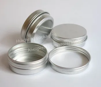 50 x 30g de aluminiu borcan 30 gram de metal crema borcan de 1 oz silver staniu aluminiu a 30 g de metal container cosmetice