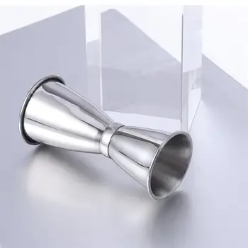 Din Oțel inoxidabil Cocktail Jigger Ceașcă de Măsurare Instrument Bar Uncie Cupa - 45ML (Mare)