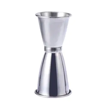 Din Oțel inoxidabil Cocktail Jigger Ceașcă de Măsurare Instrument Bar Uncie Cupa - 45ML (Mare)