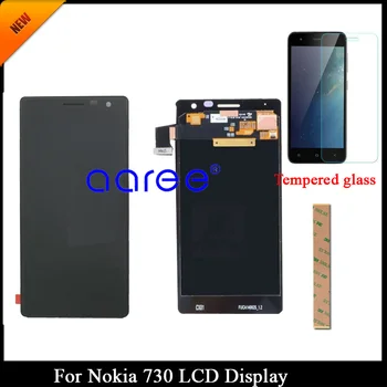 Testate Clasa AAA Ecran LCD Pentru Nokia 730 ecran lcd Pentru Nokia 730 735 Display LCD Touch Screen Digitizer Asamblare