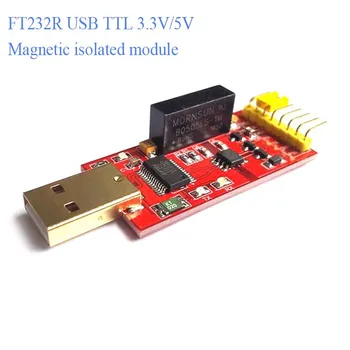 Ch340 ftdi ft232 magnetice izolate usb ttl 3.3 v, 5v module