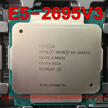 Intel Xeon CPU E5-2695V3 QS versiunea 2.3 GHz 14-Nuclee 35M 120W despre lga2011-3 E5-2695 V3 processor E5 2695V3 transport gratuit E5 2695 V3