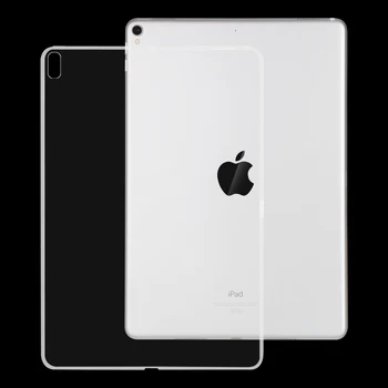 Pentru iPad 10.5 2019 Caz, rezistent la Șocuri Transparent Moale TPU Silicon Capacul din Spate pentru iPad Air 3 2019 10.2 Aer 1 Air 2 9.7 inch Caz