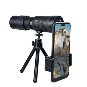 4K 10-300X40mm Super Telephoto Zoom Telescop Monocular cu Prisme BAK4 Obiectiv pentru Plaja de Călătorie în aer liber, Activități Sportive
