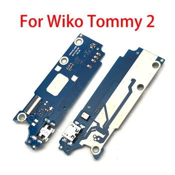20buc/lot USB Port de Încărcare microfon Microfon Conector Dock Bord Flex Cablu Piese de schimb Pentru Wiko Tommy 2