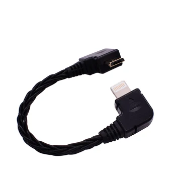 De Tip C USB la Micro USB, Decodare Cabe pentru Android Moblie Telefon Conectați HUGO MOJO PHA3 DSD a DAC OTG Cablu Audio