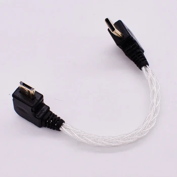 De Tip C USB la Micro USB, Decodare Cabe pentru Android Moblie Telefon Conectați HUGO MOJO PHA3 DSD a DAC OTG Cablu Audio