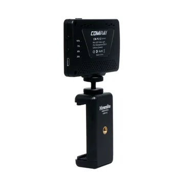 Video cu LED-uri de Lumină Commlite CM-PL12 II Mare CRI>95 Super-luminos Portabil Multi-functional Mini Lumina Video pentru camera Smartphone