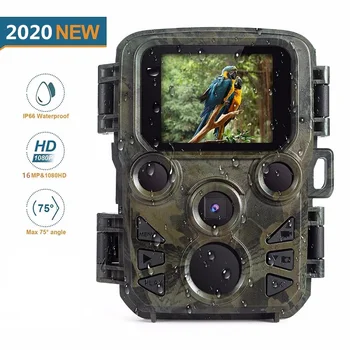 MINI Chasse Vânătoare Camera de 16MP 1080P Full HD faunei Sălbatice Scout Camera cu Night Vision Joc de Vânătoare Camera Foto Capcane Hunter Cam