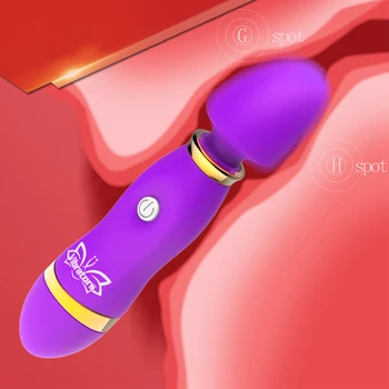 12 Viteza Anal Plug Margele Mari Vibrator G-spot Vibratoare Jucarii Sexuale Pentru Femei AV Stick Vibrator sex Feminin Masturbatori Stimulator Clitoris