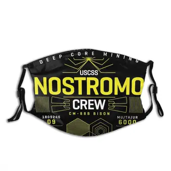 Nostromo - Alien T-Shirt, Weyland Tricou, Extratereștrii Tricou, Retro ' 80 Jumătate Față De Bărbați Femei Femei Măști Diy