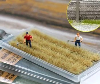 Câmpul faptei model iarbă 1:7 2-8 seria 7 ho tren nisip diy peisaj in miniatura materiale