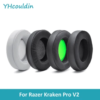 YHcouldin Inlocuire Tampoane pentru Urechi pentru Razer Kraken Pro V2 Cuarț PC Gaming Headset Pernuțe Gel de Răcire Pernițe de Acoperire pentru Căști