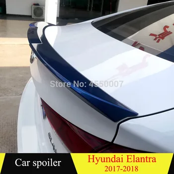 Pentru Hyundai Elantra Spoiler Materiale de Înaltă Calitate ABS Masina Aripa Spate Spoiler Spate Pentru Hyundai Elantra Spoiler 2017 2018