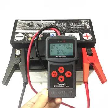Analiza viața De Rezistența Internă A Bateriei Auto Tester Start-Stop 12V micro-200 PRO Baterie de Mașină Instrument de Diagnosticare