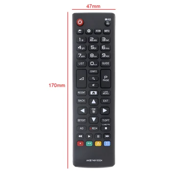 Universala TV Control de la Distanță de Înlocuire Suport 2 Baterii aaa de curățare cu Mult Distanta de Transmisie se Potrivesc pentru LG TV 43UH610V/50UH635V