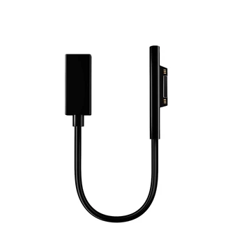 0,2 M Feminin USB-C Cablu de Încărcare pentru Surface Pro 6/5/4/3 Suprafață Laptop 1/2, 45W 15V PD Cablu de Încărcare