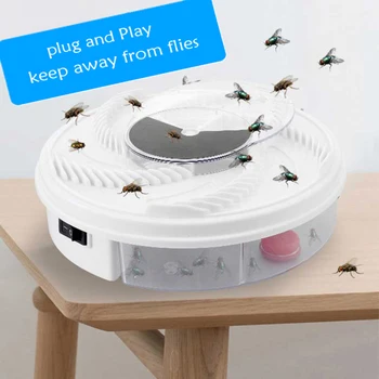 Electric USB Zbura Capcana Cu Momeala de Control al Dăunătorilor Electrice Anti Fly Killer Dăunători Catcher Bug Repellente Insecte Vliegenvan Dropship