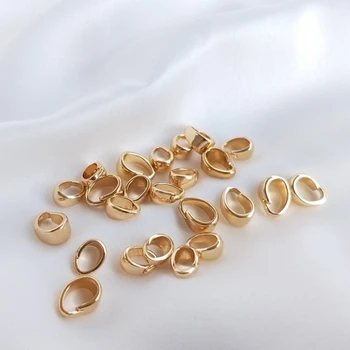 Real Placat cu Aur Agățat de Semințe de Cleme Clip Cârlige Deține Pandantiv Catarame Farmece Conectori DIY Bijuterii Accesorii