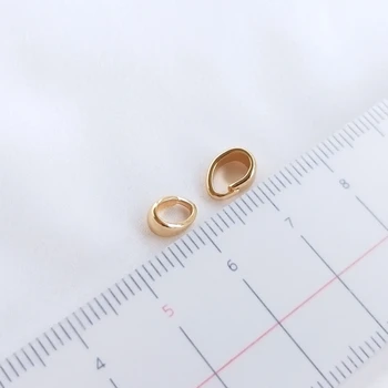 Real Placat cu Aur Agățat de Semințe de Cleme Clip Cârlige Deține Pandantiv Catarame Farmece Conectori DIY Bijuterii Accesorii