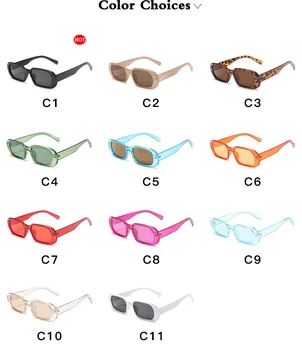 Mici ochelari de Soare Femei de Moda Oval ochelari de Soare Vintage Verde Roșu Ochelari Doamnelor Stil de Călătorie UV400 Ochelari de protecție