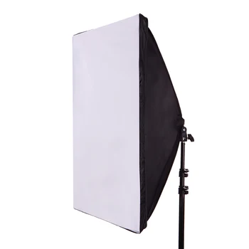 50*70CM Fotografie de Studio cu Fir Softbox Titularul Lampă cu Soclu E27 pentru Studio Continuu de Iluminat Cu geanta de transport