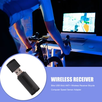 Bicicleta Stick USB ANT+ Wireless Receptor Calculator de Biciclete de Viteză Senzor Adaptor Bicicleta Stick USB Adaptor de Viteză Senzor de Cadență