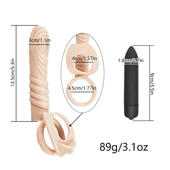Dubla Penetrare G Spot Glont Vibrator Penis Strap On Vibrator Vaginal Femeie Masturbari Jucarii Sexuale Pentru Femei, Omul Cupluri Vibratoare