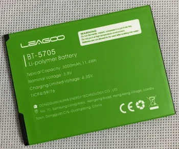 LEAGOO M9 BT-5705 Baterie original 3000mAh înlocuire Baterie de Rezervă pentru LEAGOO M9 Pro Smartphone În Stoc