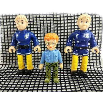 10buc/punga Britanic Anime Desene animate Pompierul Sam Steele Elvis Penny Norman Cifrele de Acțiune băieți Figurina Decor pentru copii jucarii cadou