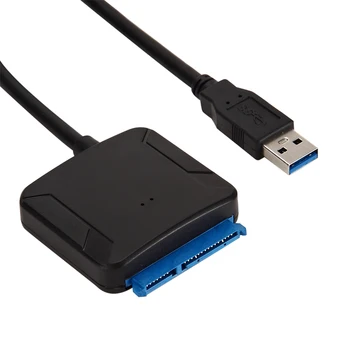 SSD extern HDD Adaptor USB 3.0 la SATA 3, Cablu Sata, Adaptor USB pentru a Converti Cabluri Suport de 2.5 sau 3.5 Inch Converter Stoc Fierbinte