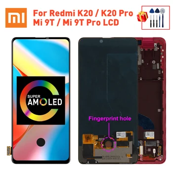 Super Amoled Pentru Xiaomi Afișa Mi 9T LCD Touch Screen Mi 9T Pro Digitizer Asamblare Pentru Ecran Redmi K20 Piese de schimb