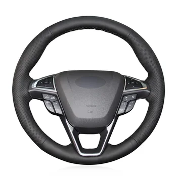 Panglica pe Capac Volan pentru Ford Mondeo Fuziune 2013-2019 MARGINEA-2019 volan caz pe volan masina